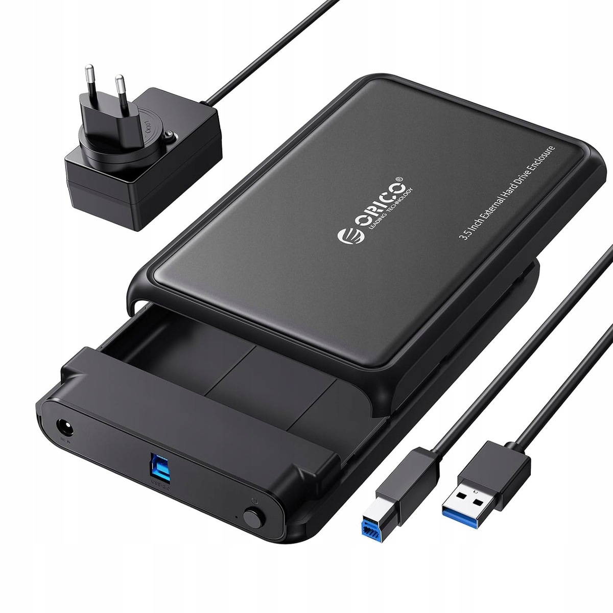 Orico Pouzdro na disk Sata 3,5''/2,5'', Hdd/ssd, 5Gbps, Usb-b na Usb-a