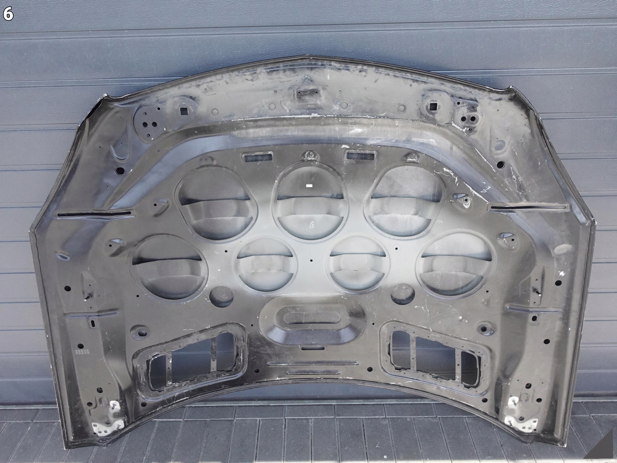 MERCEDES ML W166 11-15 bonnet front