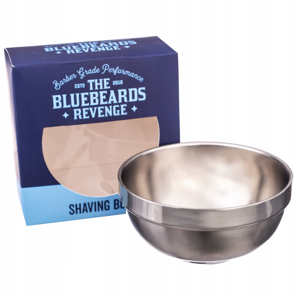 The Bluebeards Revenge Big Shaving Bowl – Miska na holení z nerezové oceli