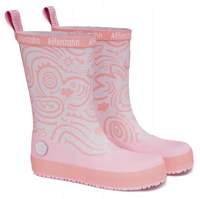 Kalosze Barefoot Affenzahn Vegan Plashy Unicorn Jednorożec R.33