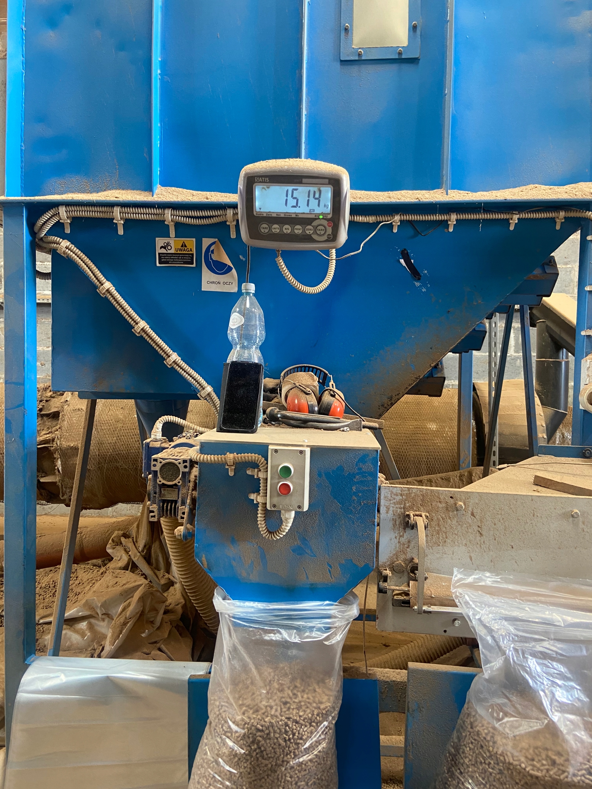 PELLET DRZEWNY DĘBOWY PELET 15 KG WOREK Waga 15 kg