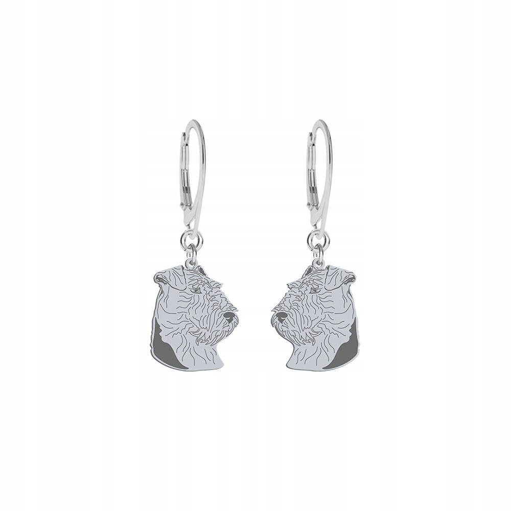 Stříbrné Náušnice z Velšského teriéra 925 Dárek Žena Šperky Gravírování