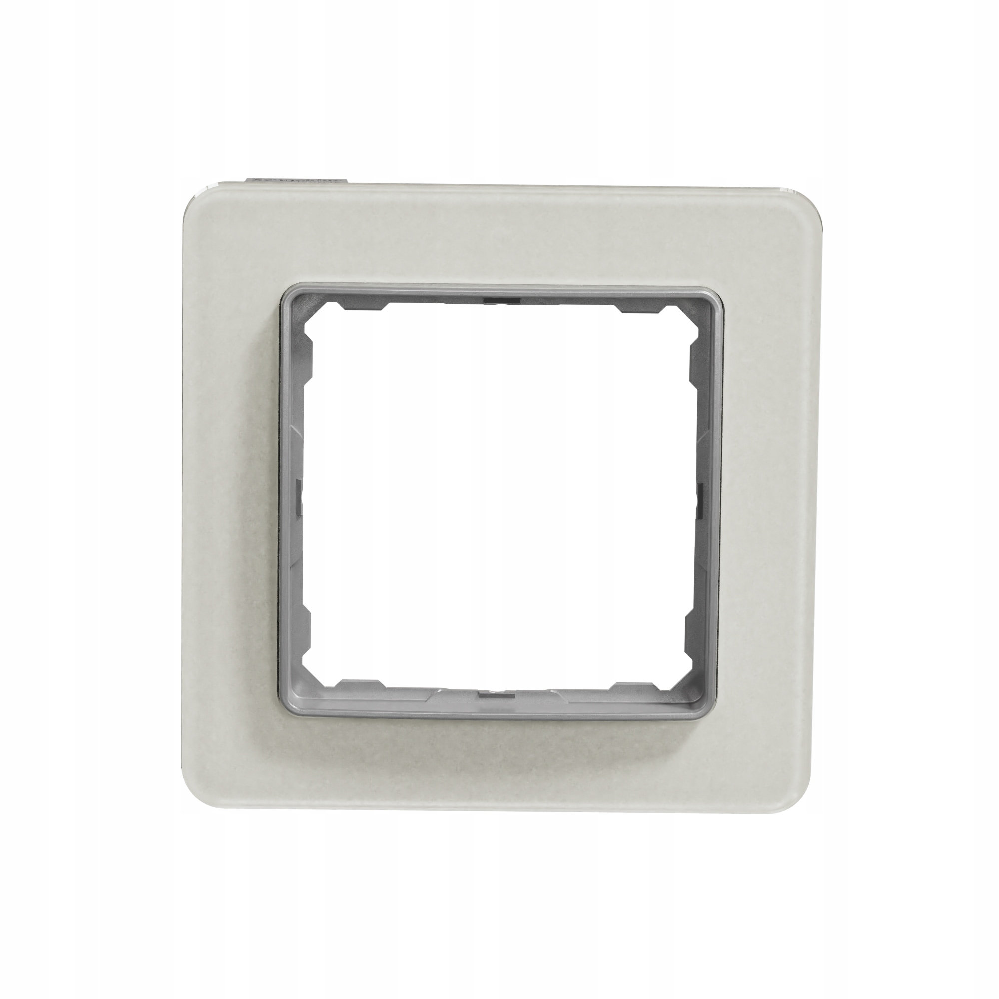 Schneider Electric Sedna Elements Ramka pojedyncza szkło białe Liczba gniazdek 1 gniazdko