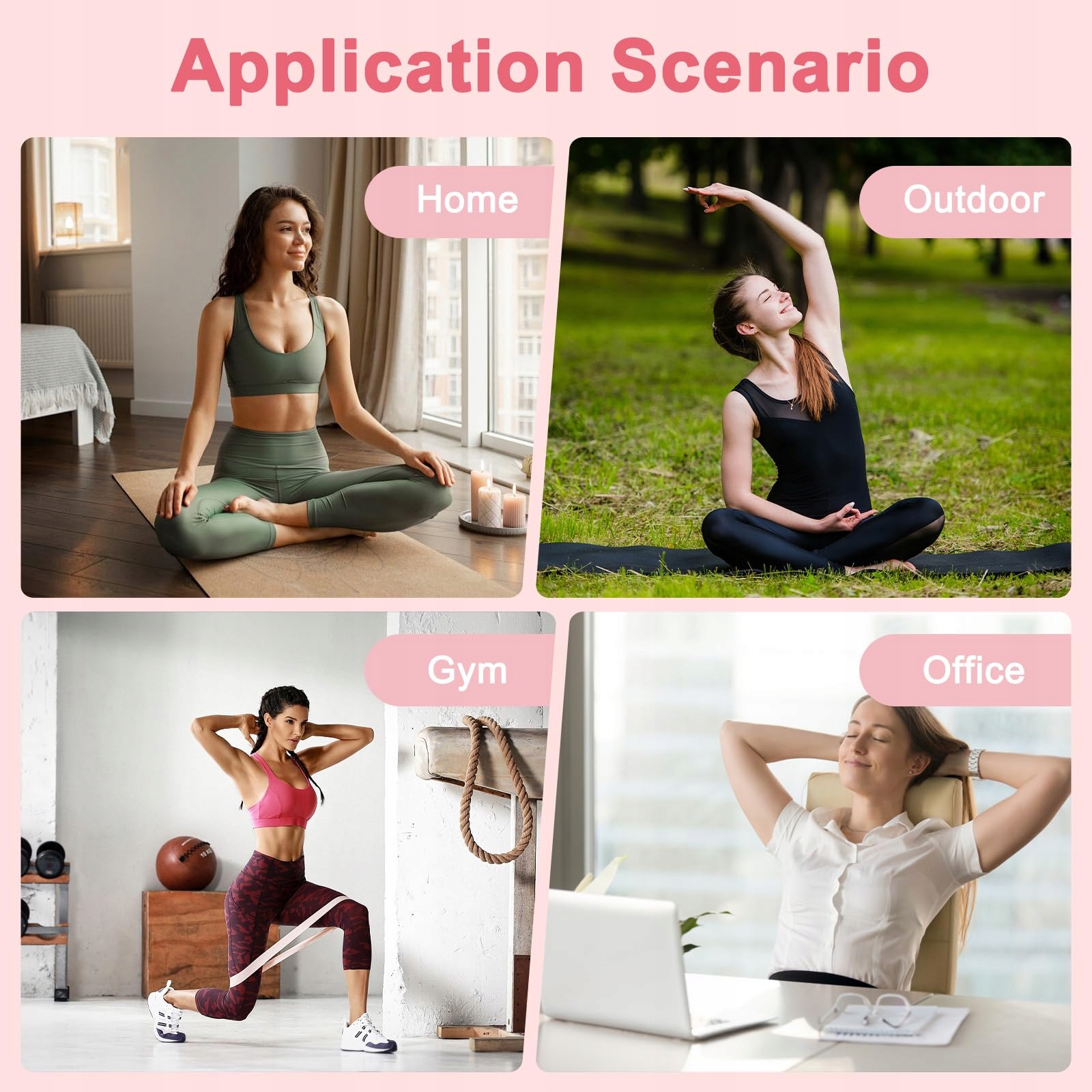FLINTRONIC Trener Uda 360° Trener Mięśni Kegla Zestaw z Gumą Oporową — miniatura 6