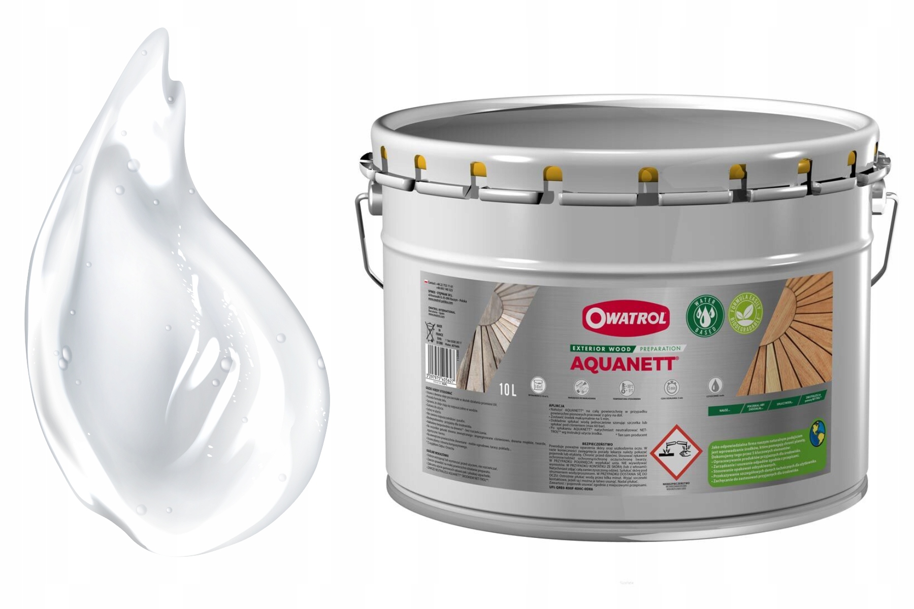 Aquanett odstraňovač starých nátěrů 10 l