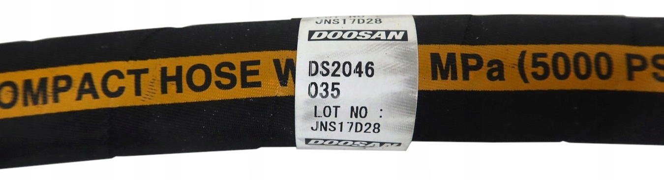 WĄŻ SIŁOWNIKA RAMIENIA DOOSAN DX80R DS2046035 Producent części Doosan