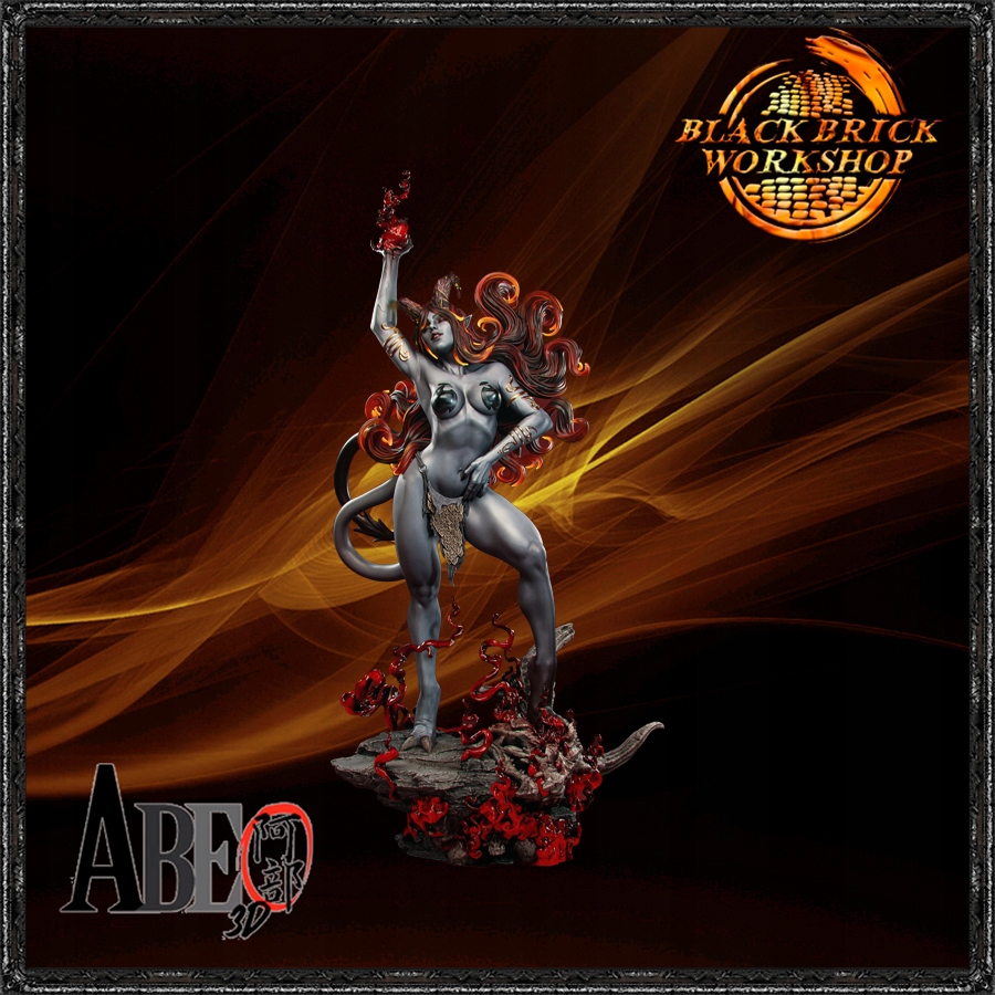 Hell Sonja Neupracovaná Abe 3D 1/12 (150mm) Měřítko (sfw) 3D Tisk