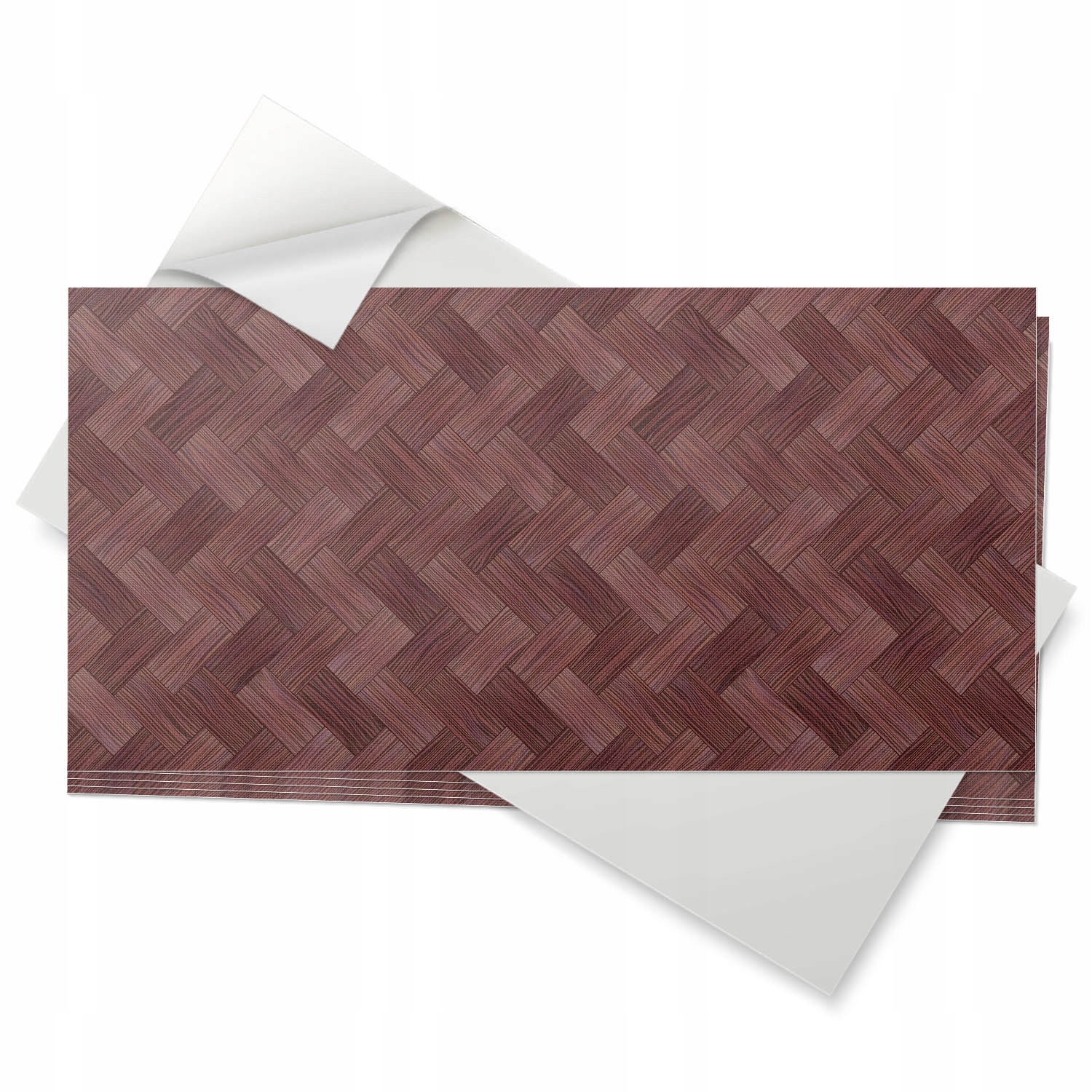 Balíček Pvc vinylových dlaždic 6 ks 60x30 cm Vzor dřevěného pletiva