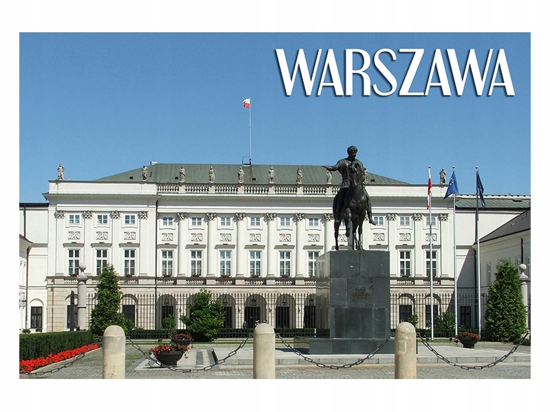 

Warszawa - Pałac Prezydencki - Magnes na lodówkę