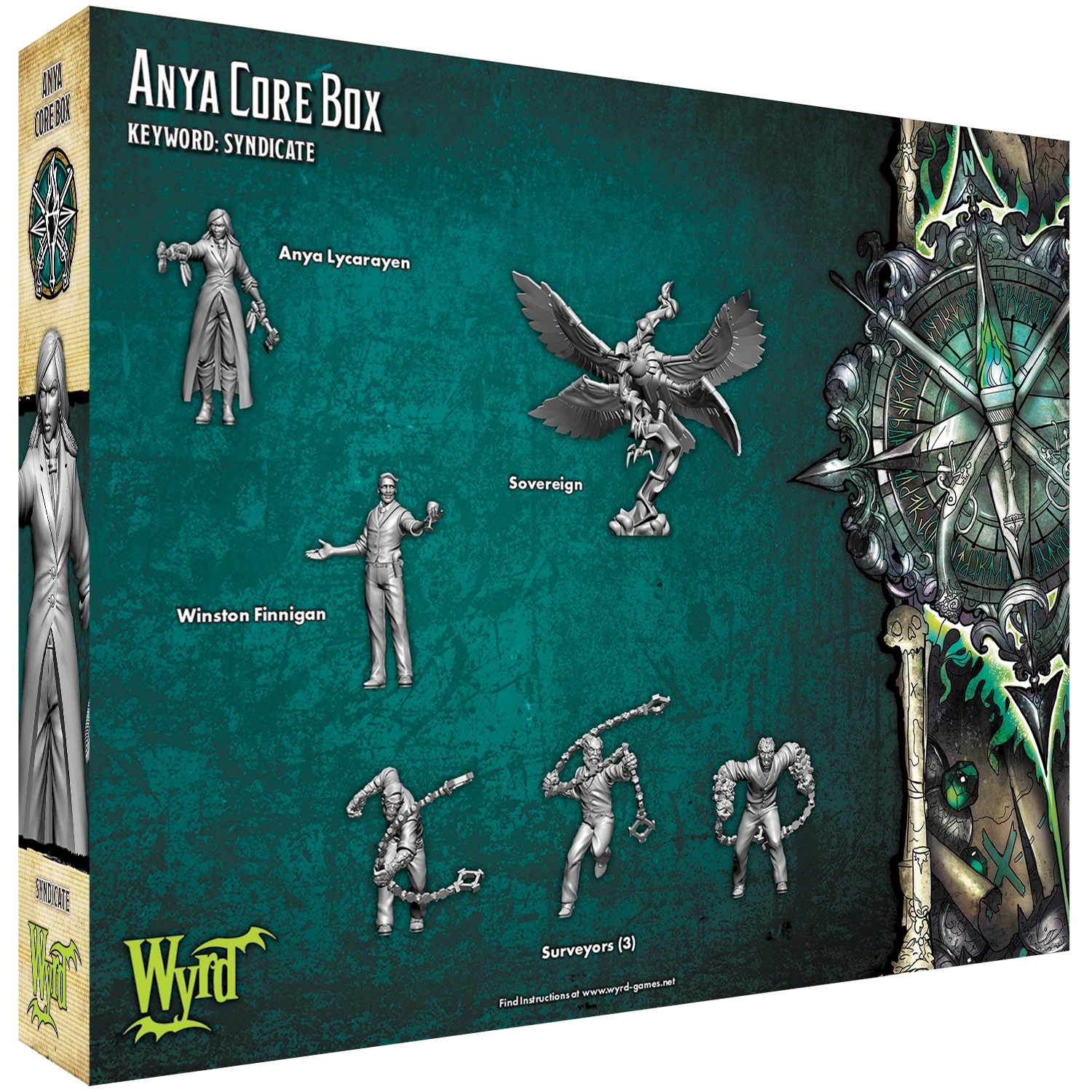 Malifaux 3rd Edition - Anya Core Box EAN (GTIN) 812152033016