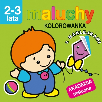 

Maluchy. Kolorowanka z naklejkami. Akademia maluch