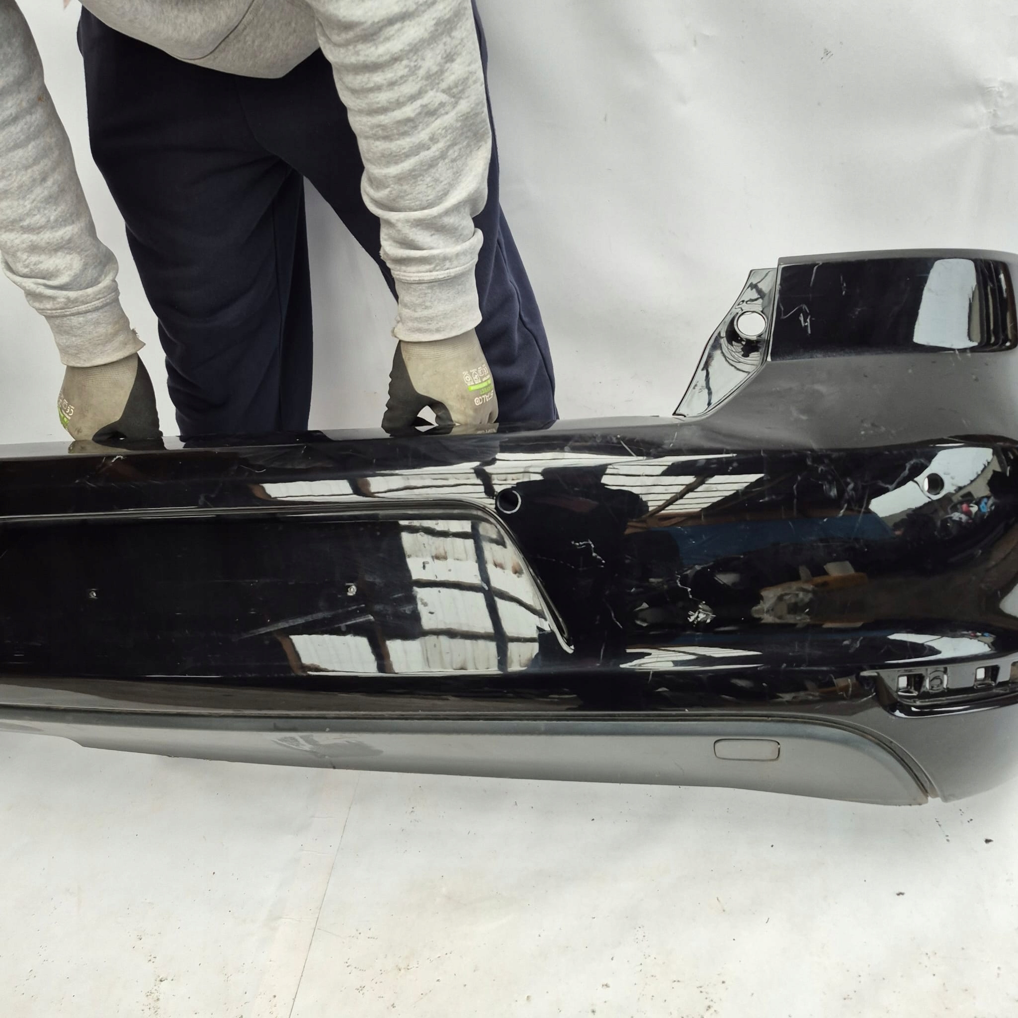 VW GOLF 6 VI CABRIO 10-16 bumper rear part rear PDC