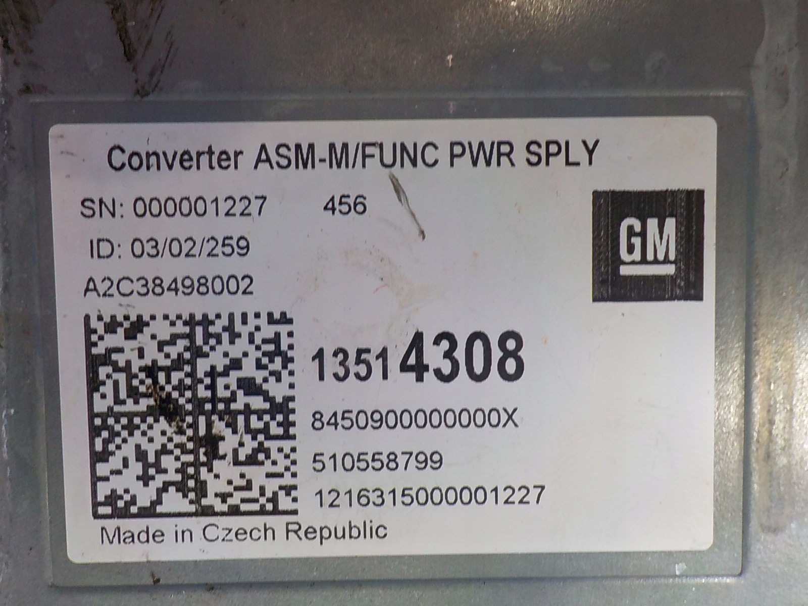 OPEL INSIGNIA module control unit KEYLESS 13514308 510558799