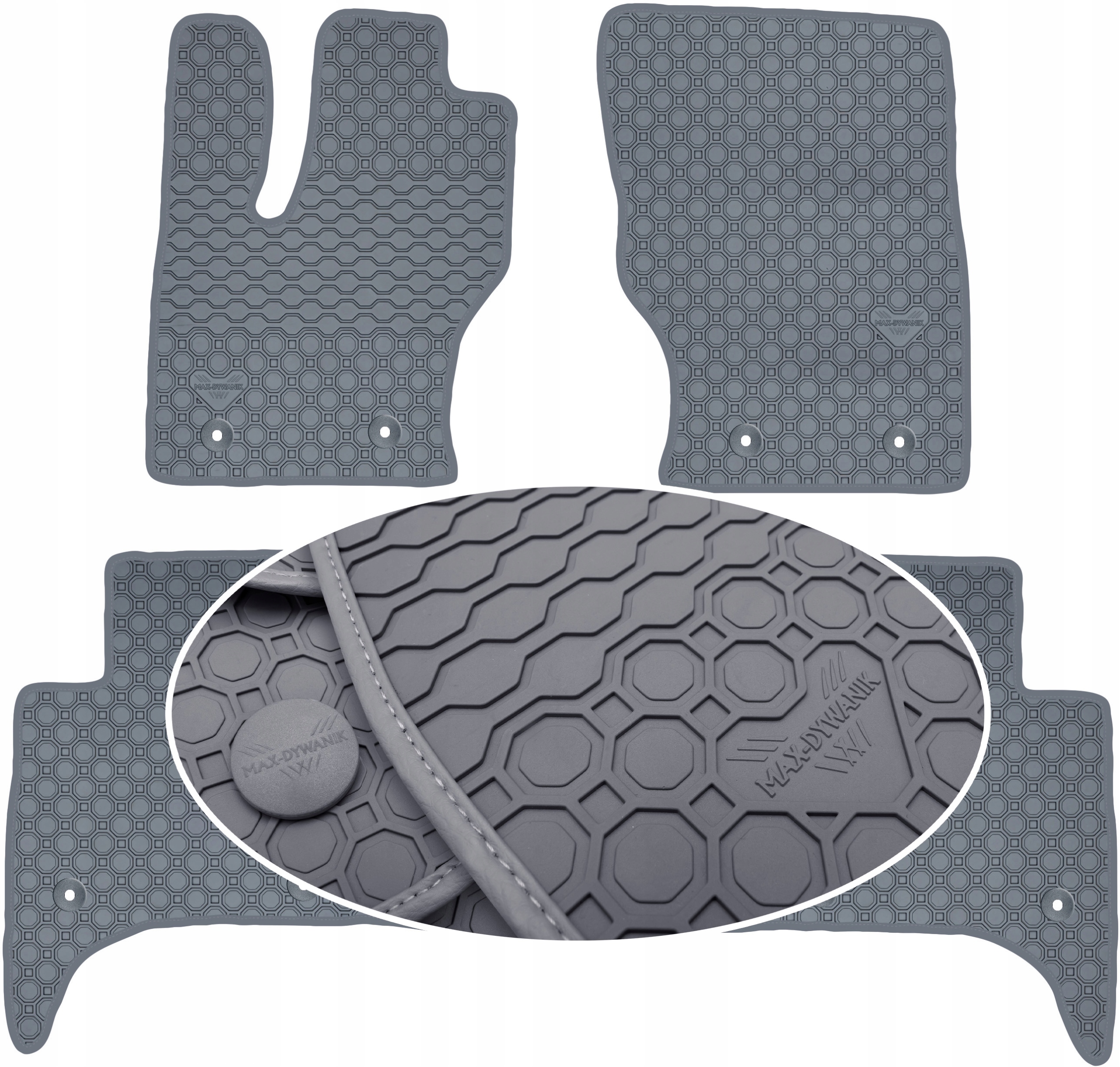 Коврики Max-Коврик резиновые 106289620300 3 el.