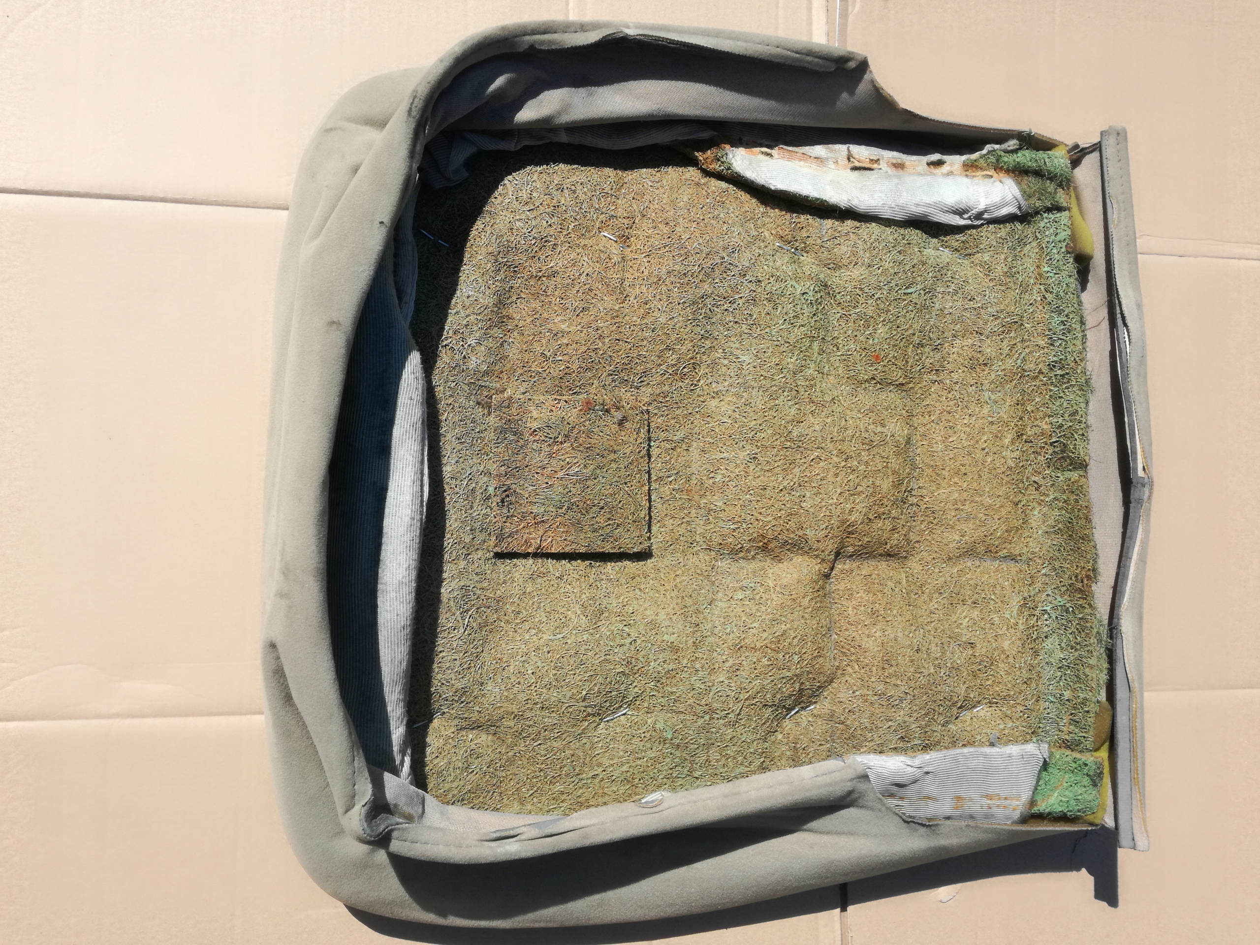upholstery seat front DOL MERCEDES W124 L-P