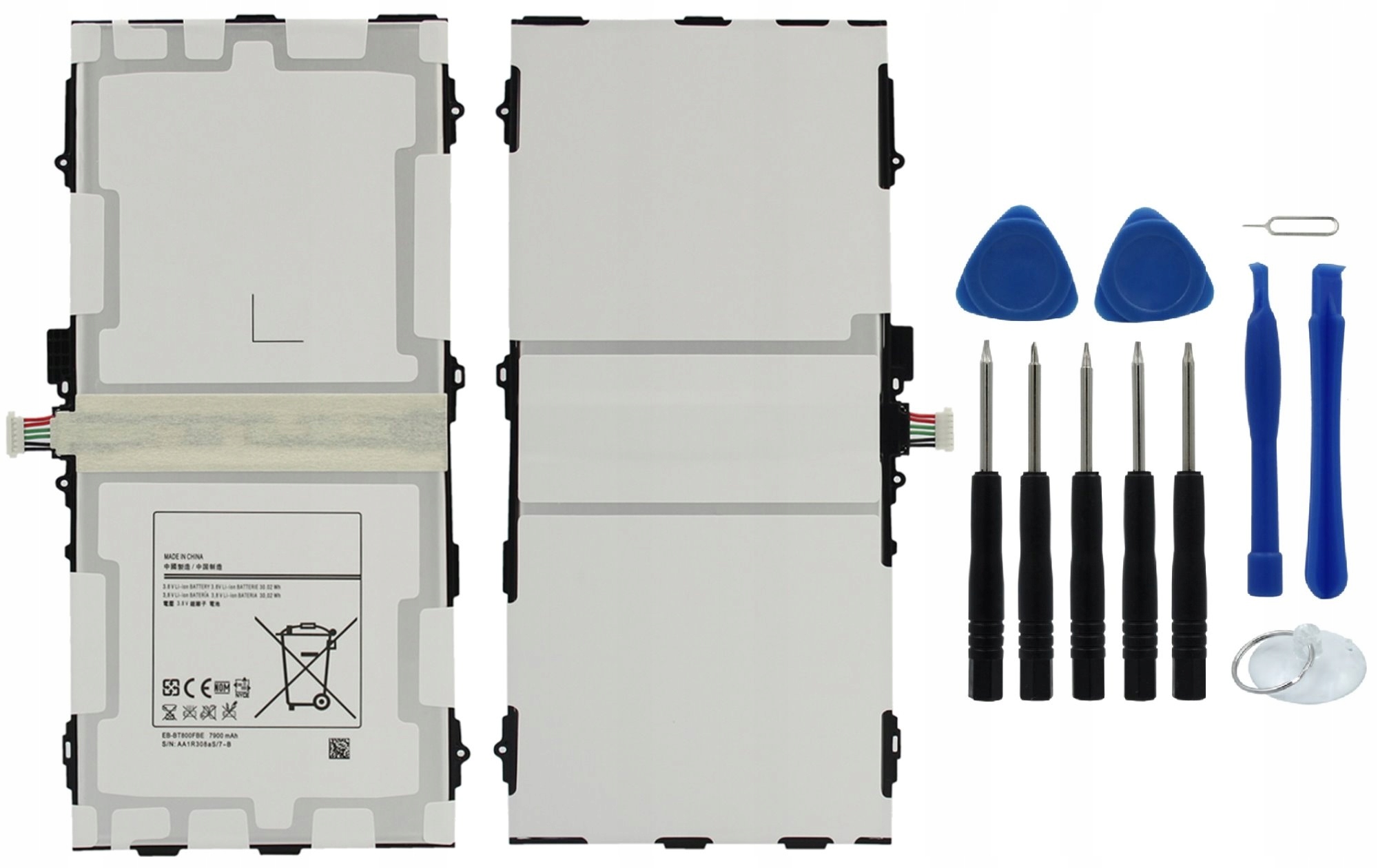 Bateria Akumulator Samsung Tab S 10.5 T800 T805 EB-BT800FBE Z Narzędziami