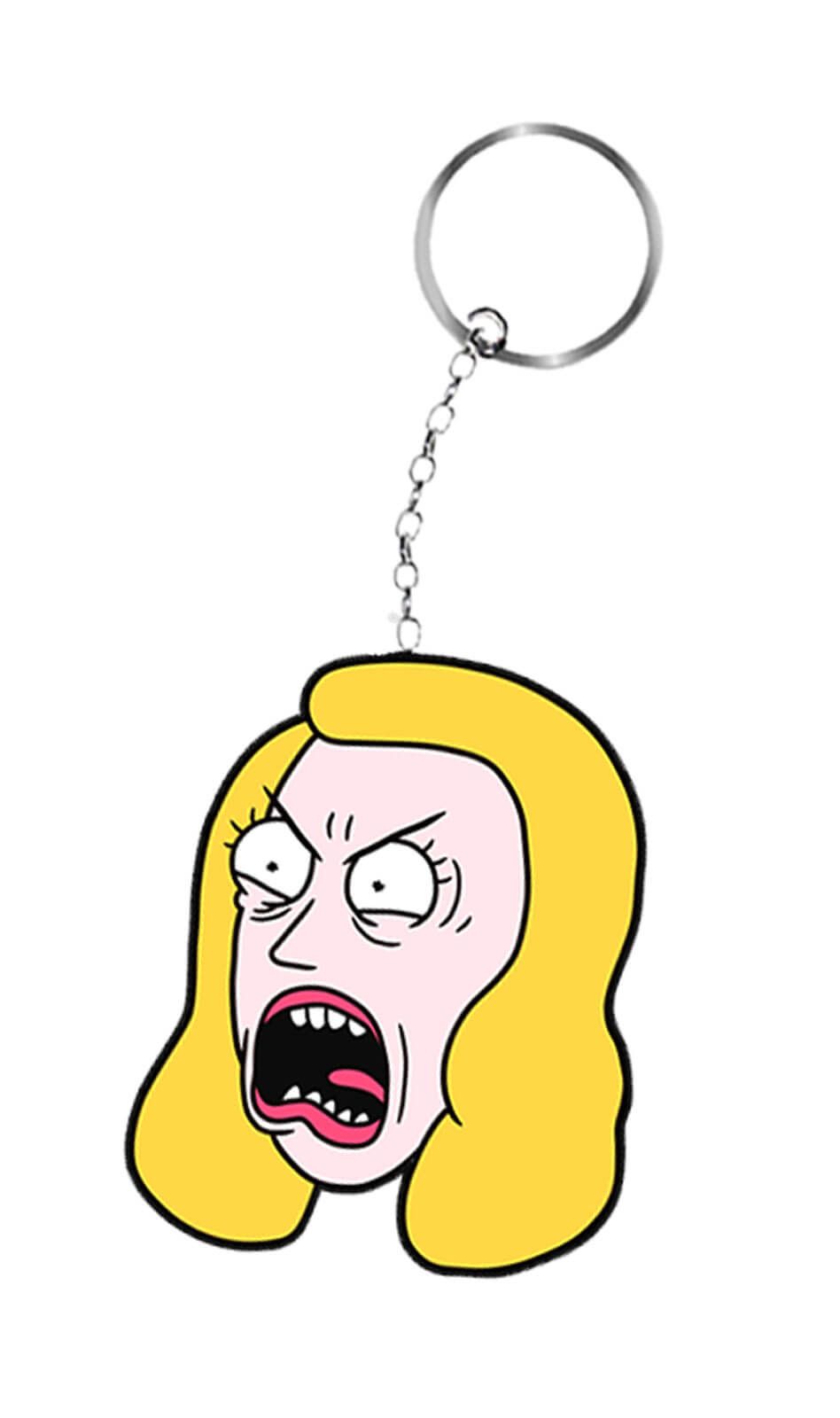 

Brelok gumowy Rick and Morty Beth Smith do kluczy