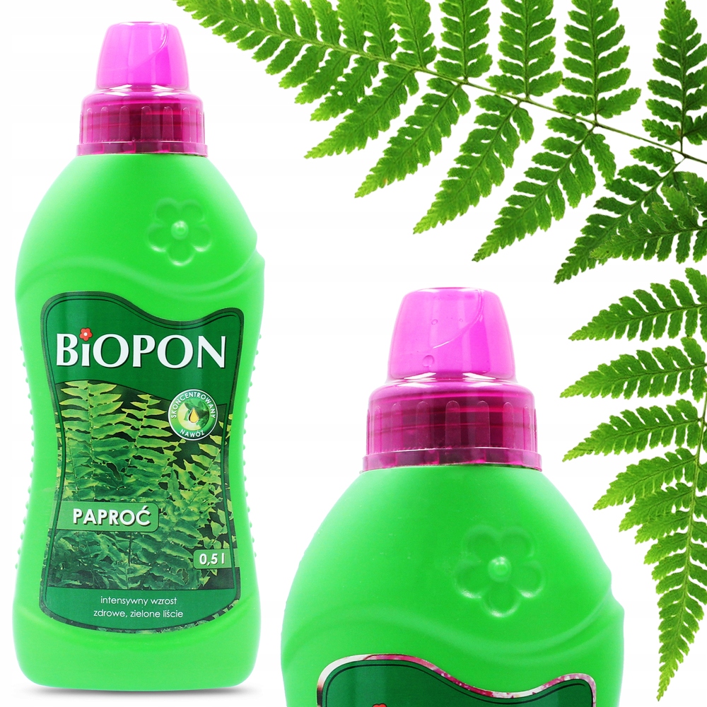 

Nawóz Płynny Paproci Roślin Zielonych Odżywka 0,5l