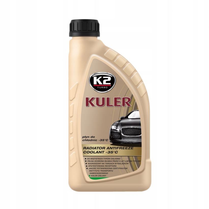 

K2 Plyn Do Chlodnic G12 Kuler 1L -35C Zielony