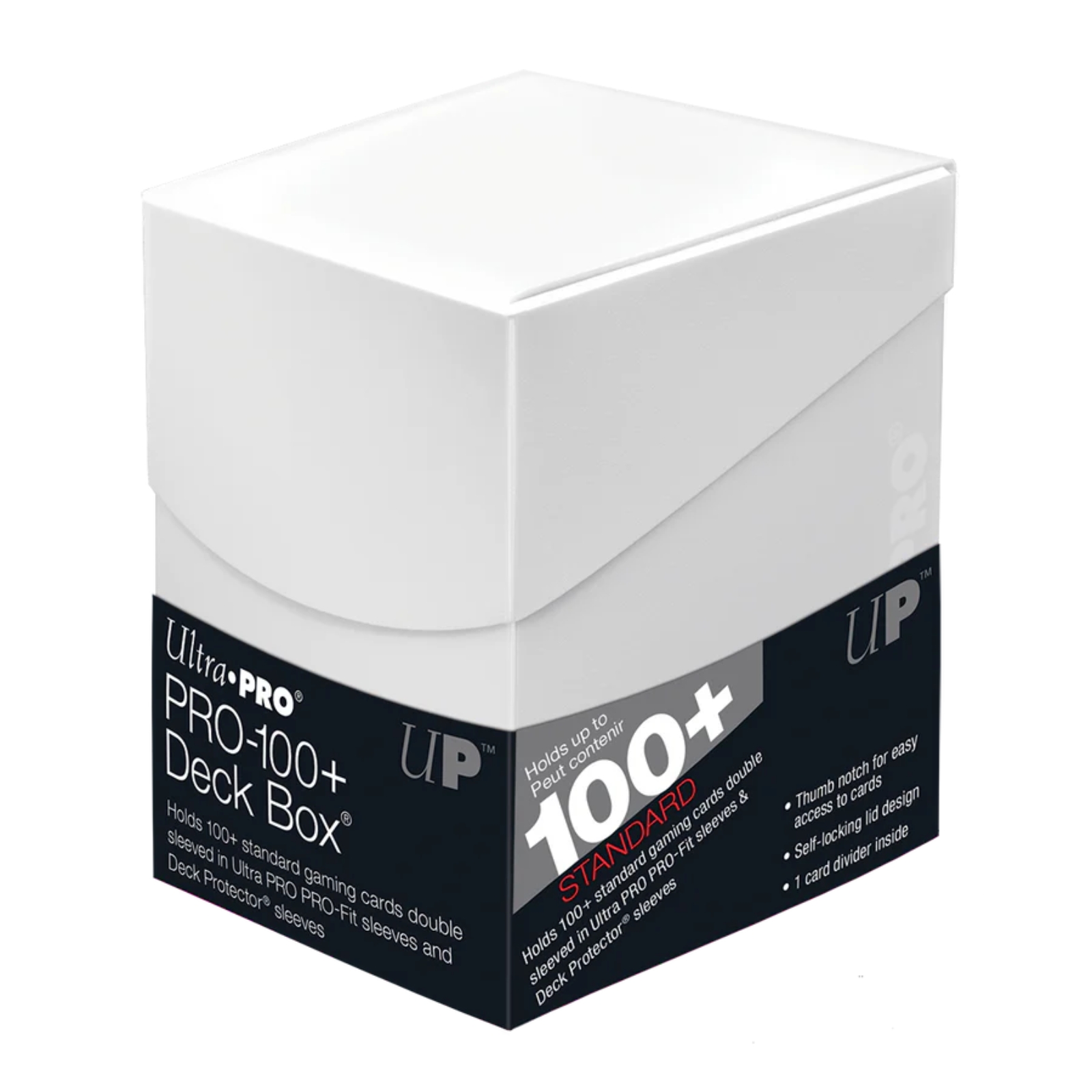 Ultra PRO ECLIPSE PRO 100+ Deck Box Arctic White – pudełko na 100 kart TCG