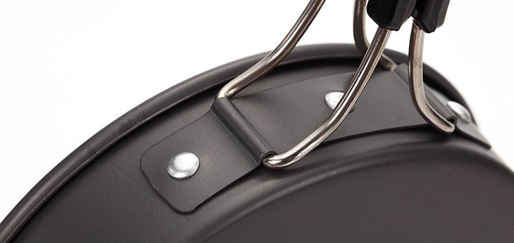 NACZYNIA GARNKI TURYSTYCZNE składane dla 1-2 OSÓB Materiał aluminium anodyzowane