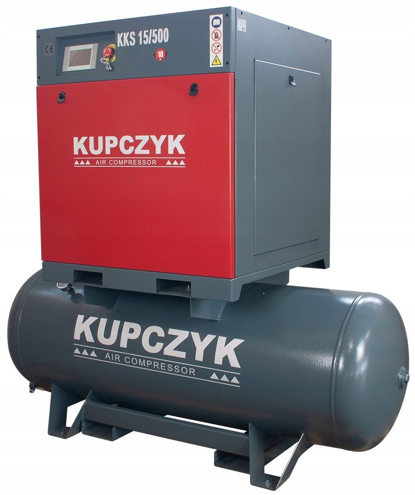 Kompresor śrubowy Kupczyk KKS 15/500 1600 l/min Marka Kupczyk