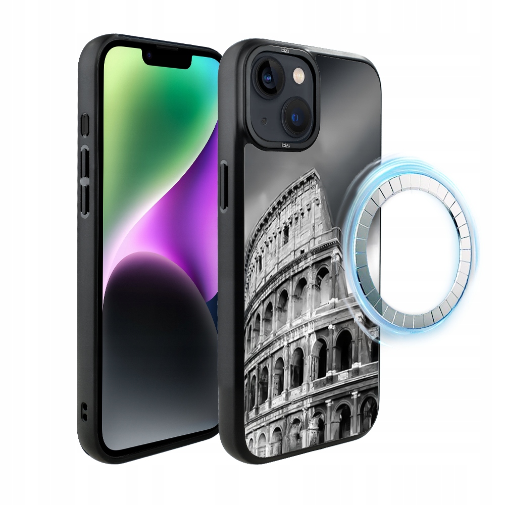 Matný Pouzdro Ibizu DropGuard pro iPhone 14 Plus s MagSafe, barva Colosseum