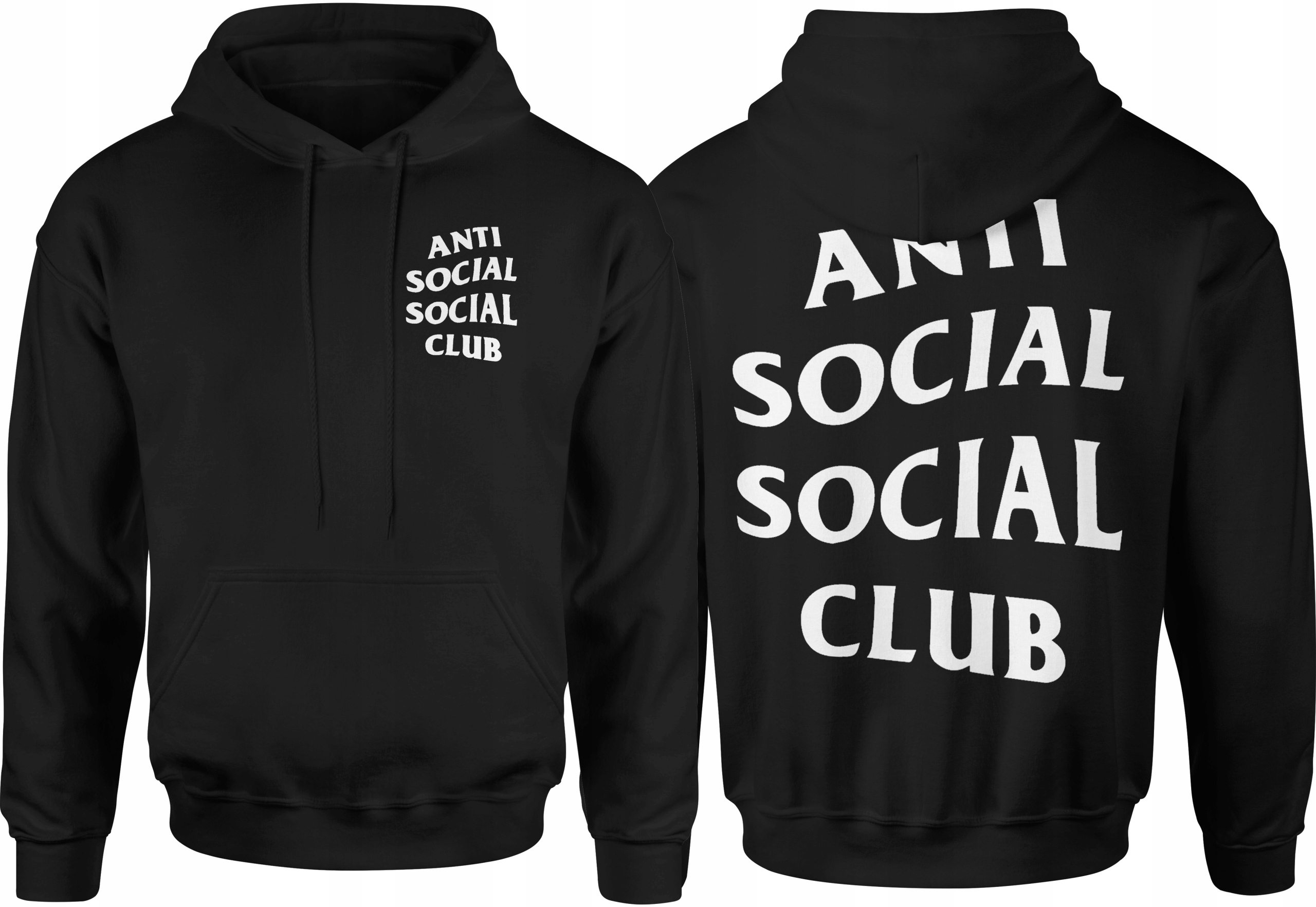 

Męska Bluza Anti Social Social Club Assc Roz 3XL