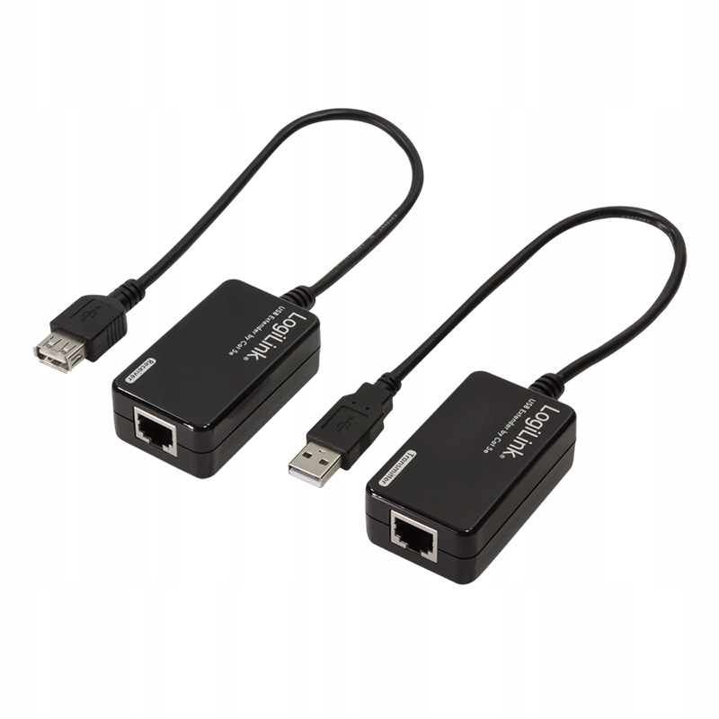 Przedłużacz Usb LogiLink UA0021D 0,35 m czarny