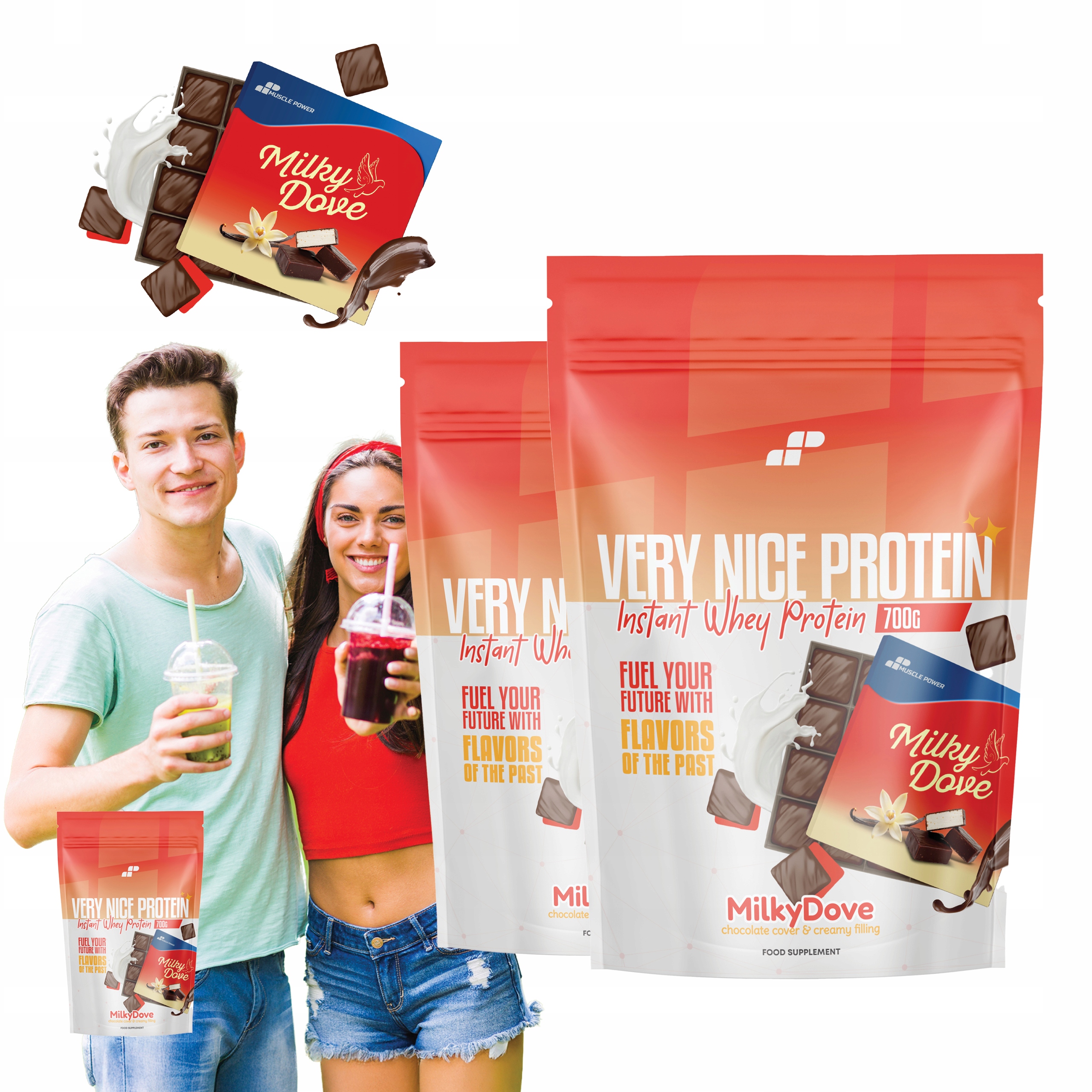 Syrovátkový Protein Wpc Whey Very Nice Protein 2x 700 g 1400 g Mp Nutrition