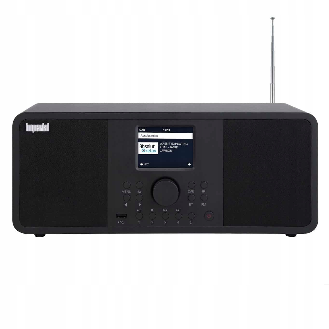 Radio sieciowe Dab+, Fm, internetowe Imperial Dabman i205 Czarny