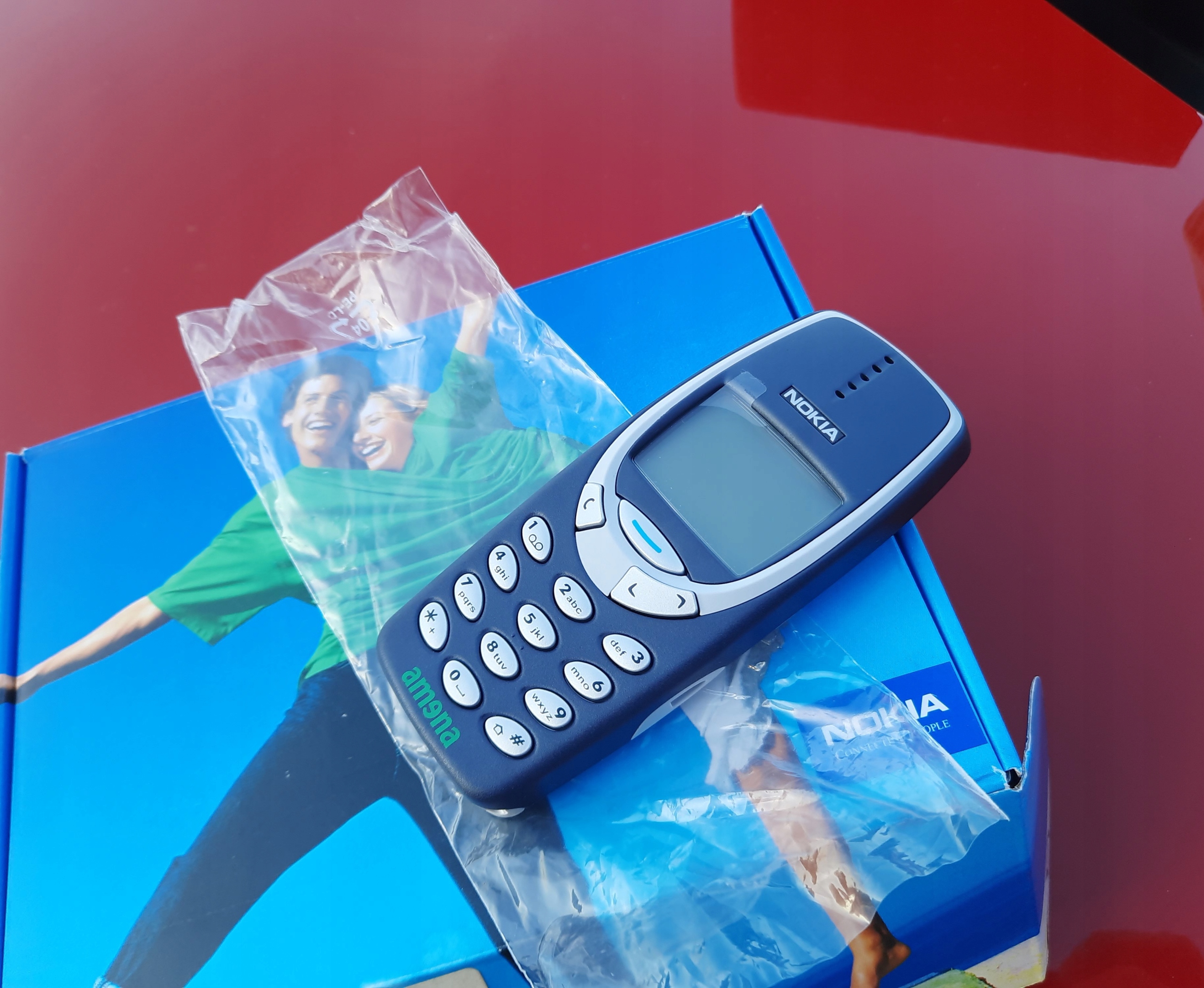 100% NOWA Oryginał Telefon Komórkowy Nokia 3310 Fabryczny Nowy Komplet PL Model Nokia 3310