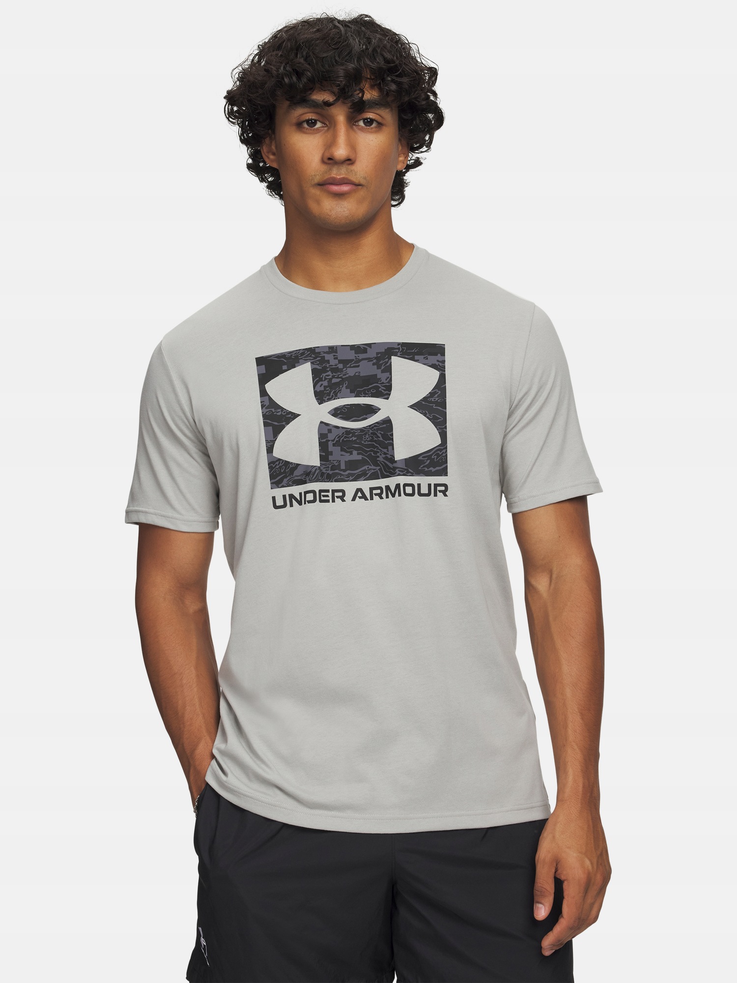 Under Armour Pánské tričko Under Armour Ua Abc Camo Boxed Logo Ss