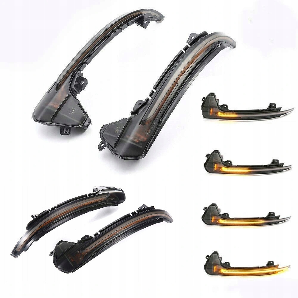 2008-2010 - Динамические поворотники в зеркалах Audi A6 C6