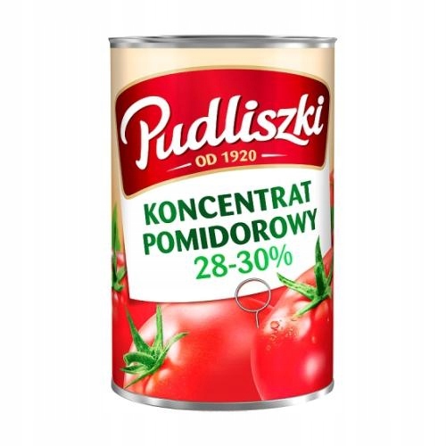 Levně Rajčatový koncentrát Pudliszki 28-30% 4,5 kg