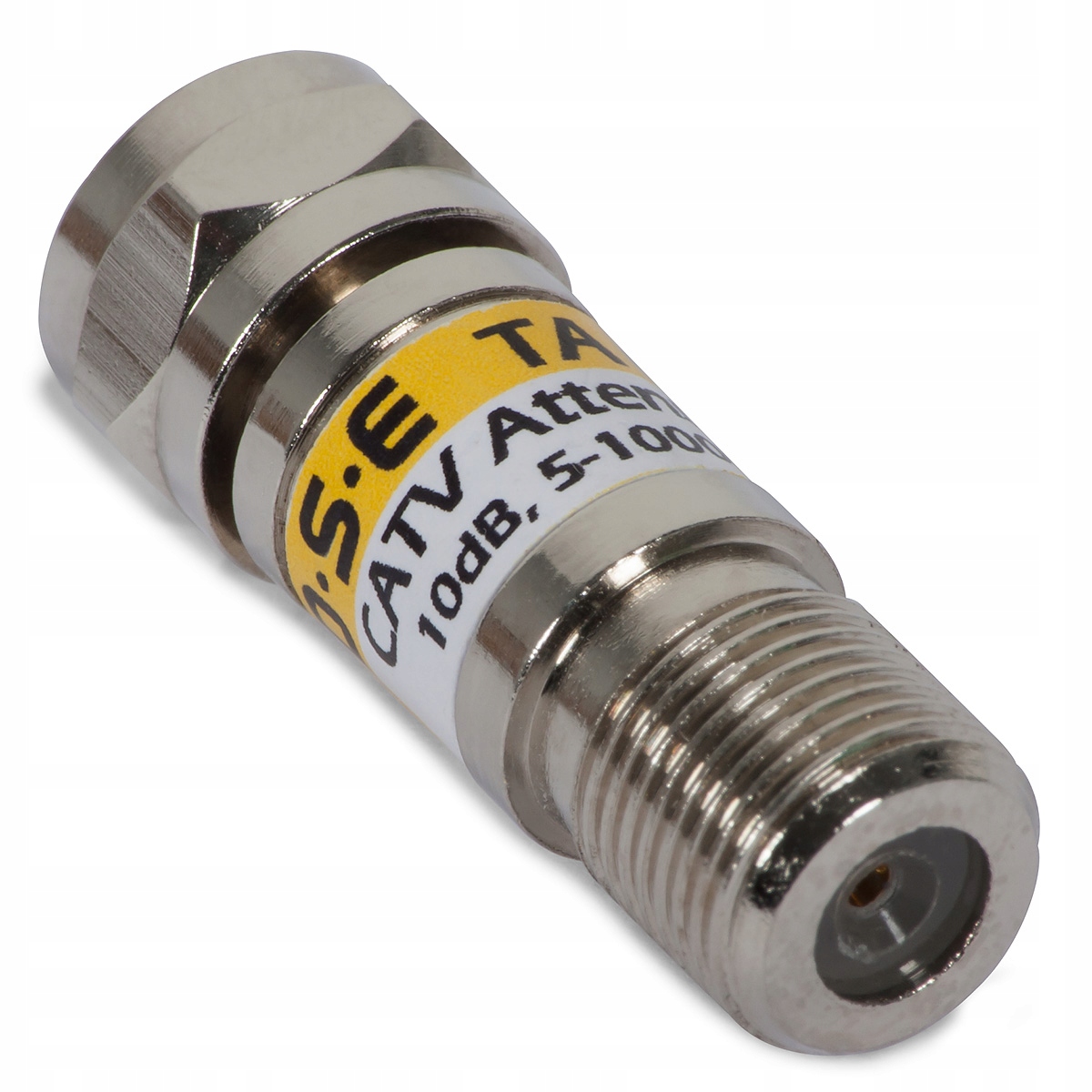 

Tłumik stały 10dB Dse TA01-10 5-1000 MHz wtyk F