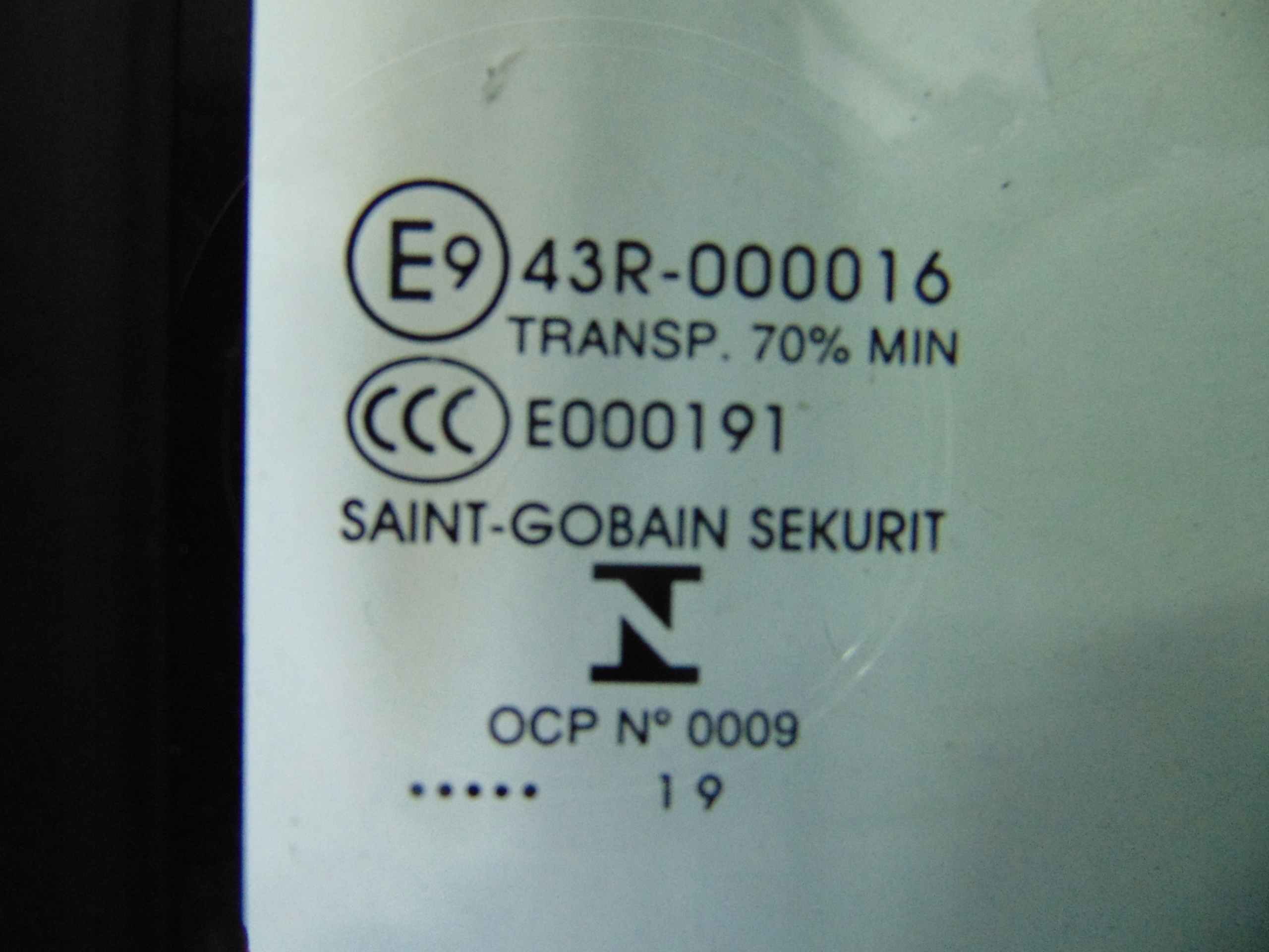 SZYBA LEWY TYL BERLINGO IV RIFTER COMBO E 19r Part manufacturer Citroen OE