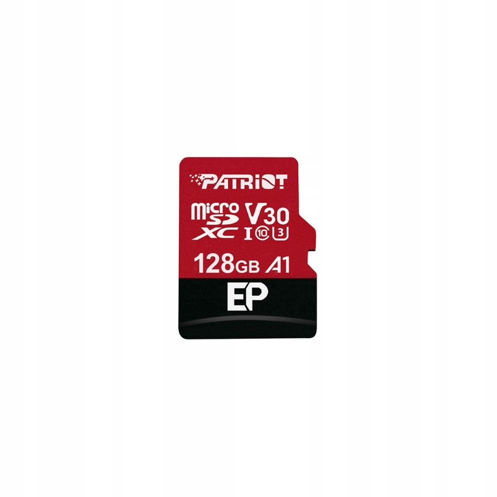 Paměťová karta Patriot Ep Pro micro Sdxc 128GB A1 V30 U3 CL10 s adaptérem