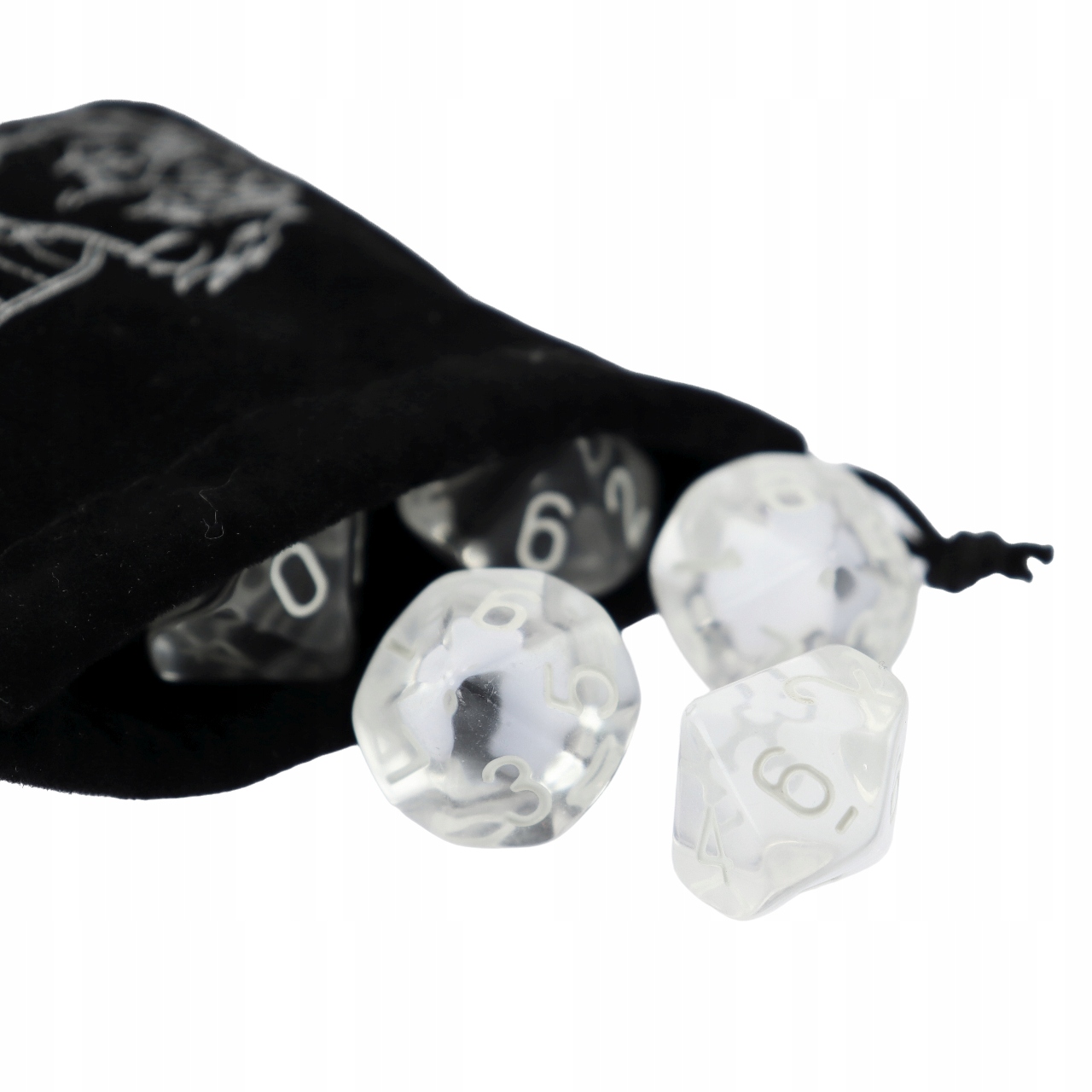 ZESTAW 2 KOSTEK K10 RPG ZAPOMNIANE RUNY KOŚĆ DZIESIĘCIOŚCIENNA 0-9 Producent RGFK