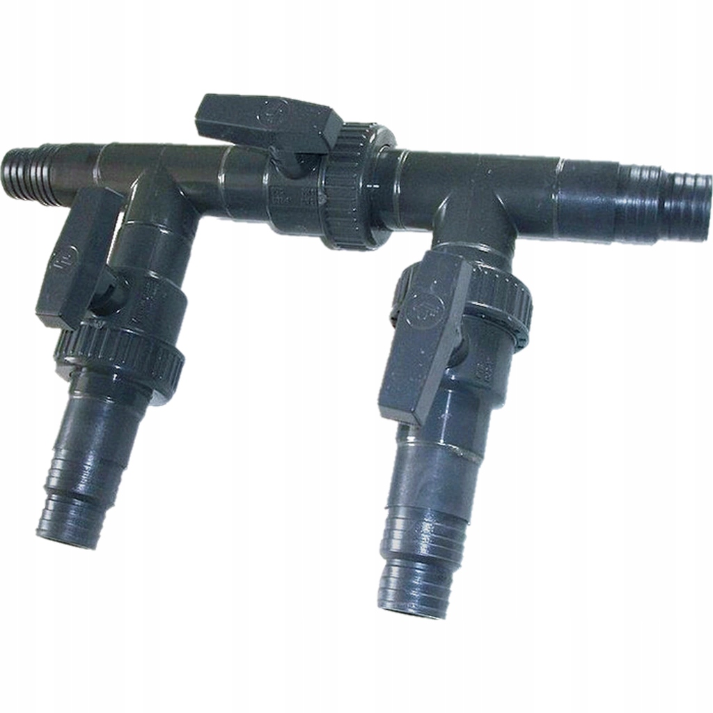 Tříventilový obtok Obtokový ventil k tepelnému čerpadlu 32 a 38 mm