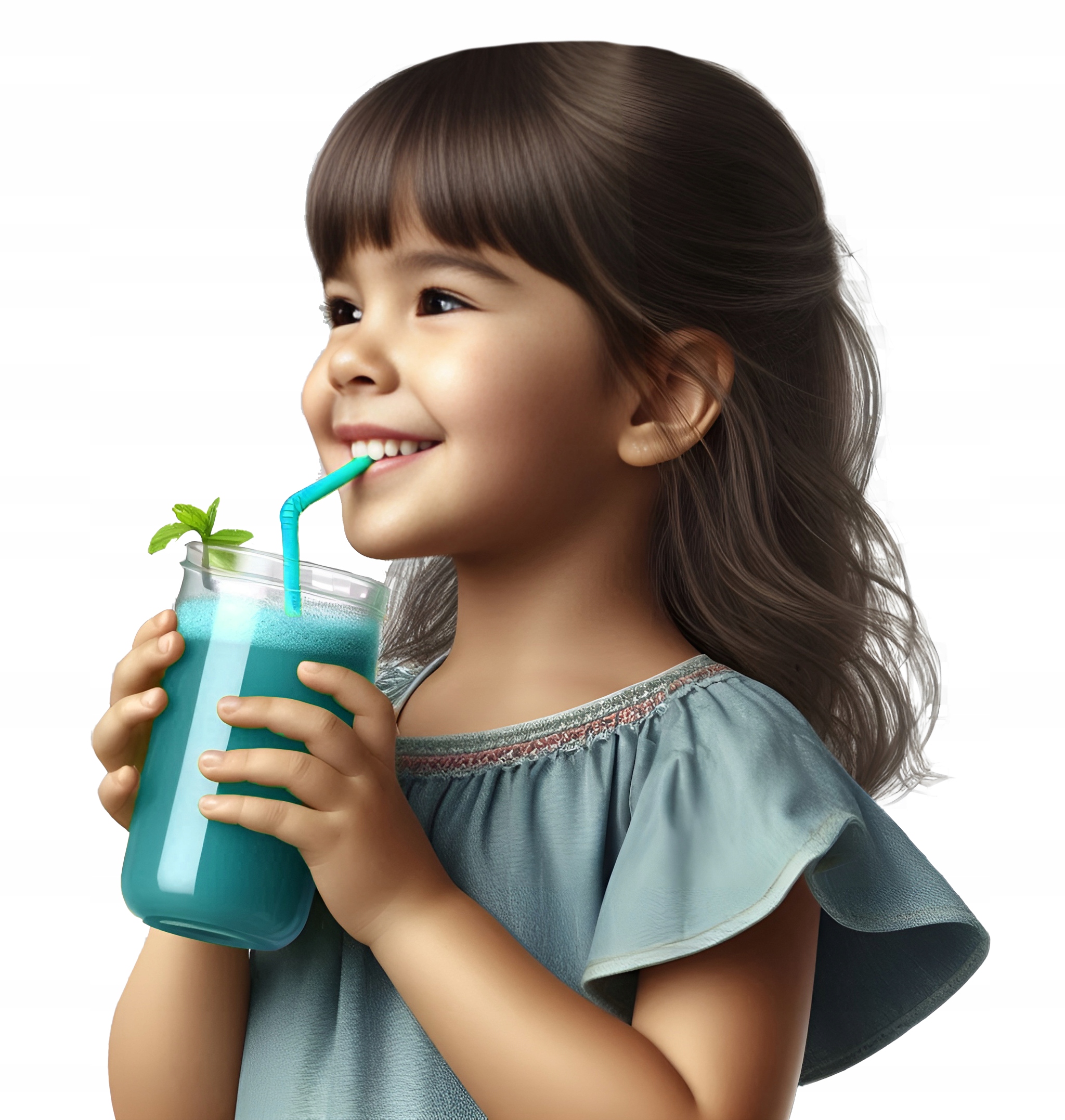 Słomki PLASTIKOWE 50szt. NIEBIESKIE ŁAMANE WIELOKROTNEGO UŻYTKU EAN (GTIN) 5906583190204