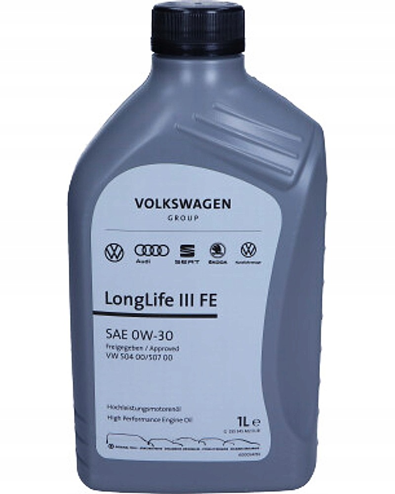 GS55545M2EUR Olej Vag 0W30 1L LLIII Fe 504.00 507.00 Logo Grupowe