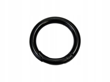 Kółko Szekla otwierane fi 32/6mm Czarny Mat