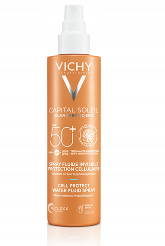 Vichy Capital Soleil Cell Protect Uv Spray Ochronny Do Ciała Spf 50+