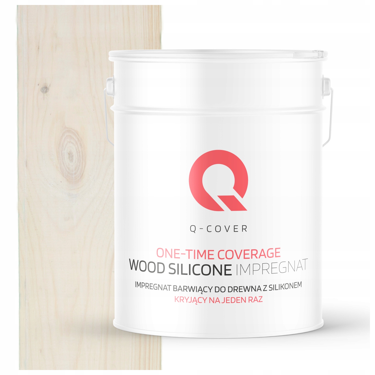 Krycí Impregnát Na Drevo Na Jedno Použitie Extra Farba Uv Biela 10 L