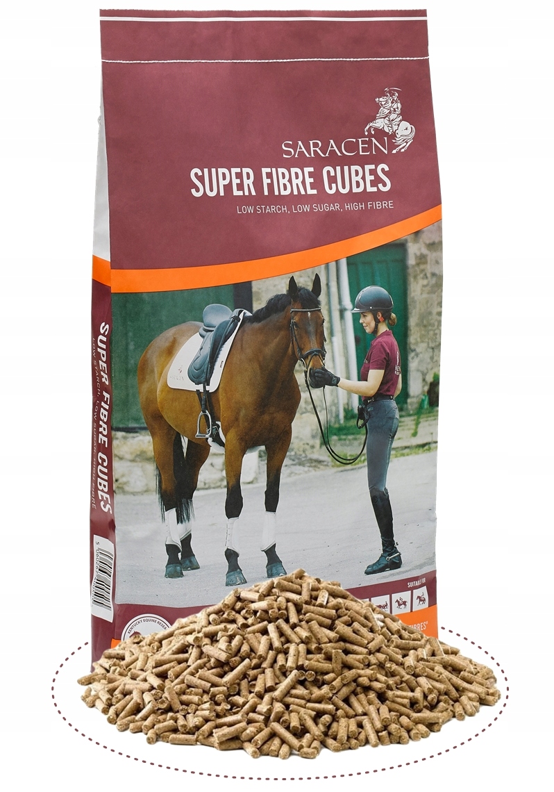 Saracen Fibre Cubes dla koni 20kg