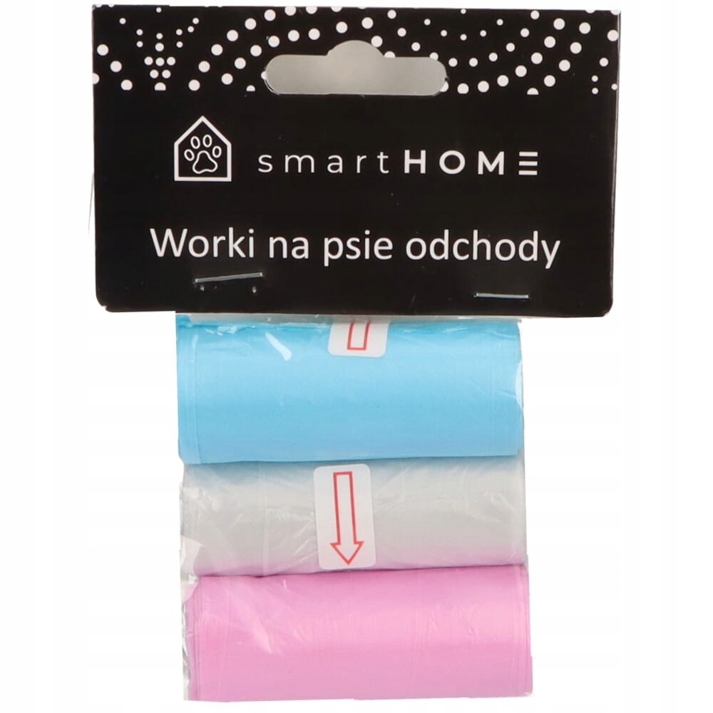 

Woreczki na psie odchody 45 sztuk AS05347