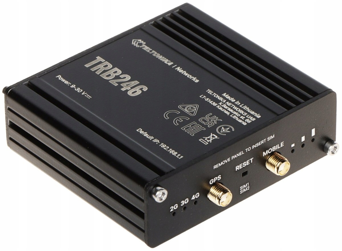 Brána 4G/LTE TRB246 Dual Sim Teltonika