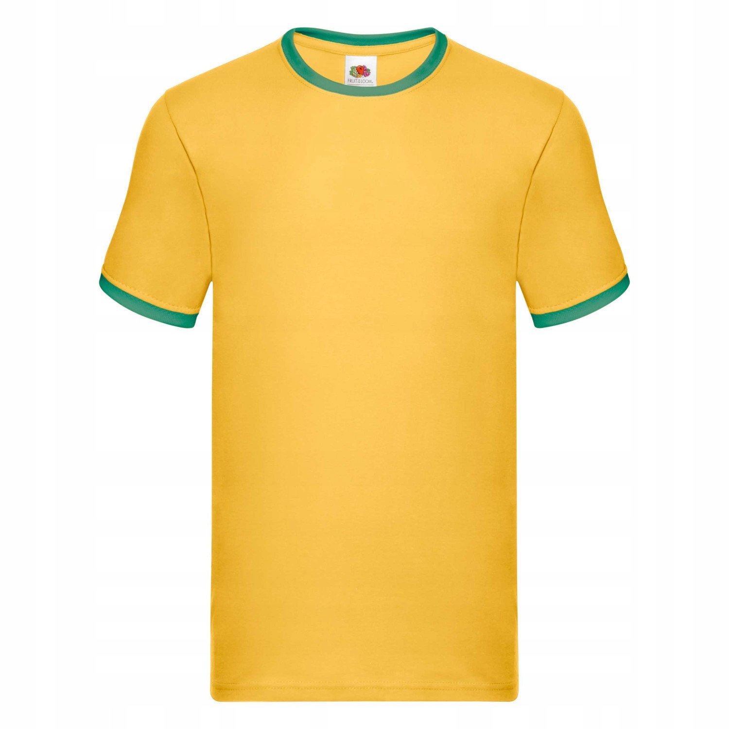 

Męska koszulka Tshirt Fruit Ringer c.żół/kelly M