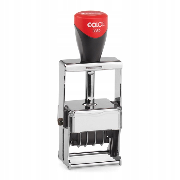 DATOWNIK CYFROWY POLSKI ISO PIECZĄTKA SZKIELETOWA Colop 3360 DATA METALOWY